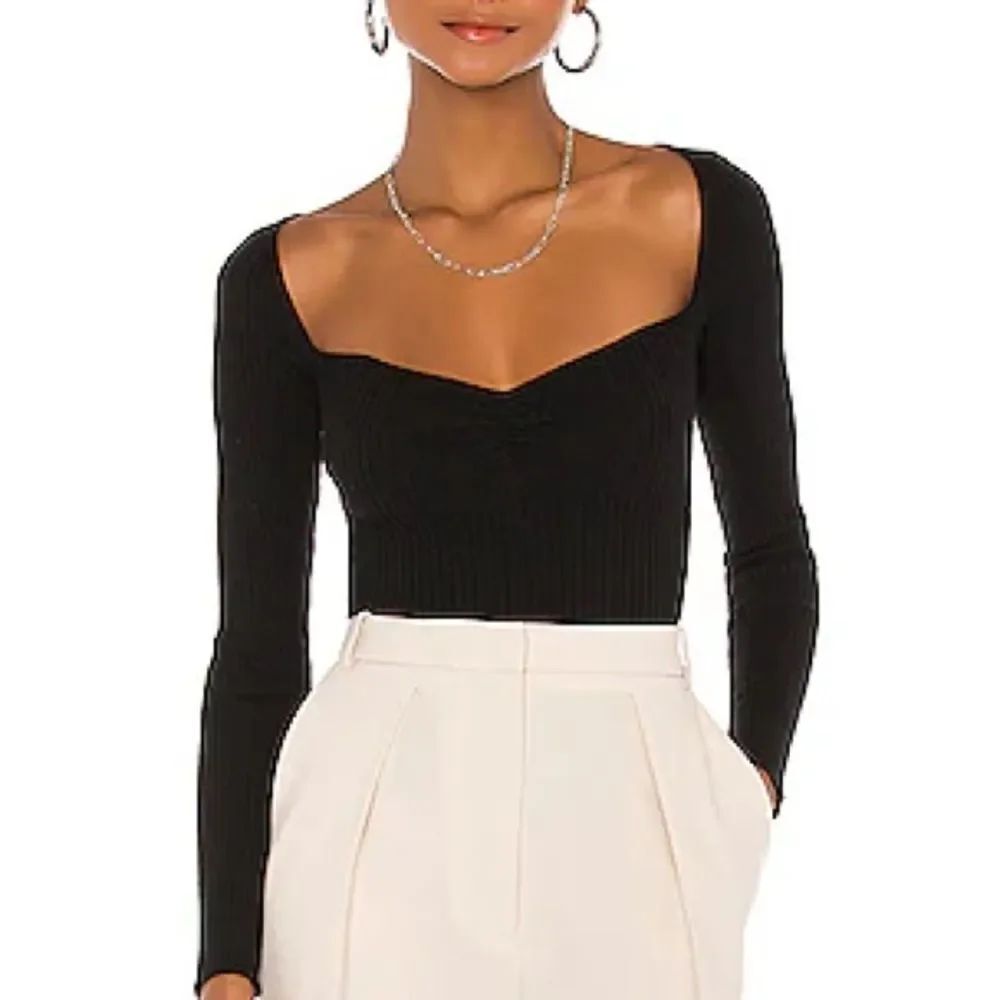 Revolve Majorelle Salone Sweater in Black